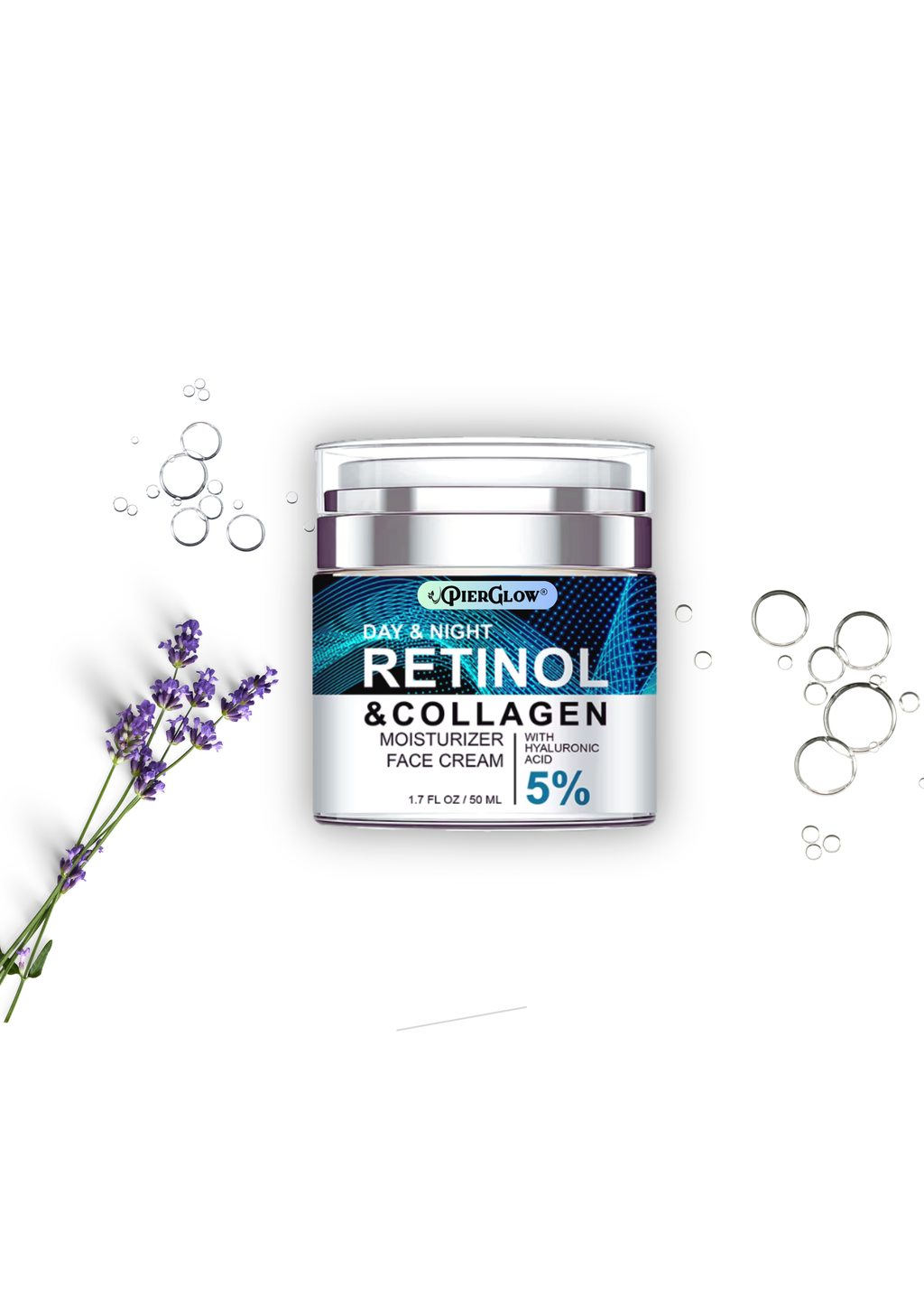 קרם רטינול + קולגן + חומצה היאלורונית